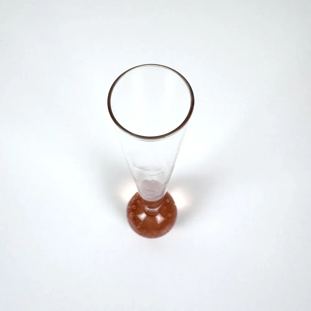 Vintage MCM Art Glass Bud Vase 10